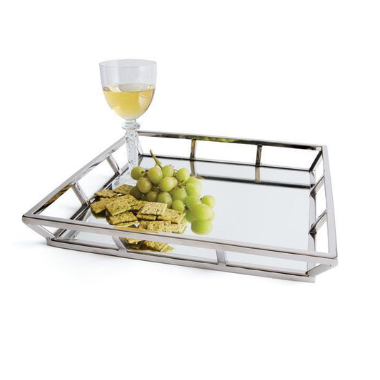 Mendez Mirrored Tray by GO Home