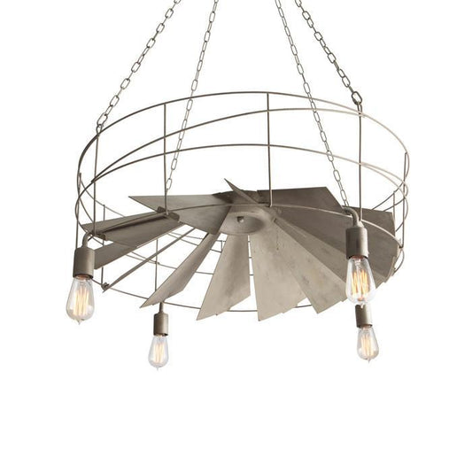 Exhaust Fan Chandelier by GO Home