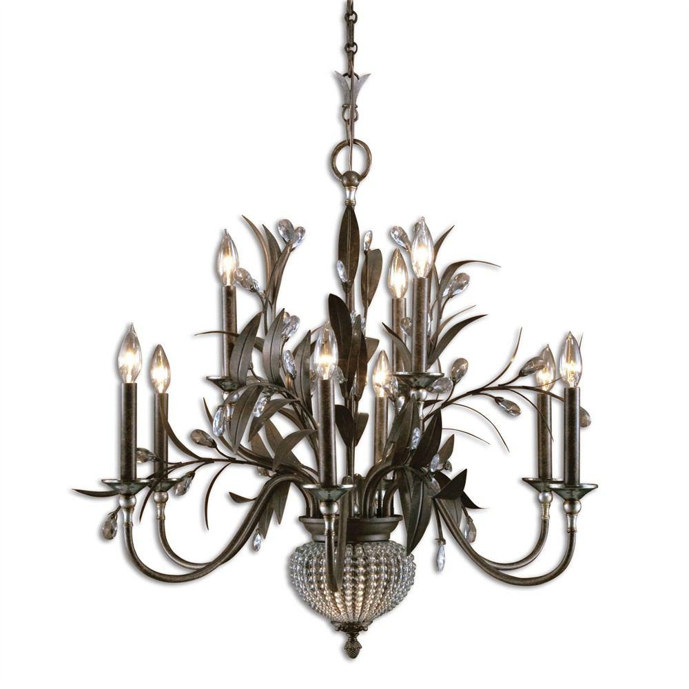 Uttermost Cristal De Lisbon 9+2 Lights Chandelier