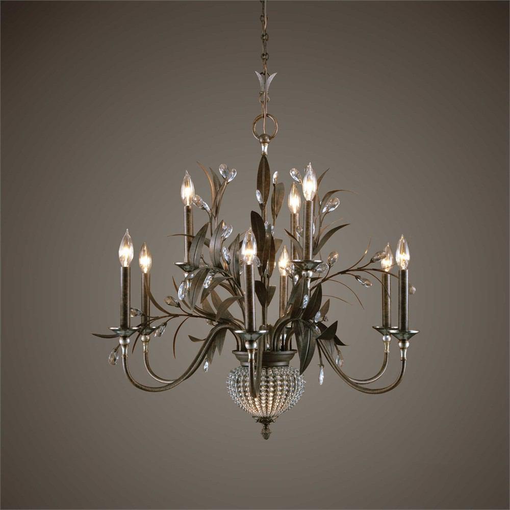 Uttermost Cristal De Lisbon 9+2 Lights Chandelier