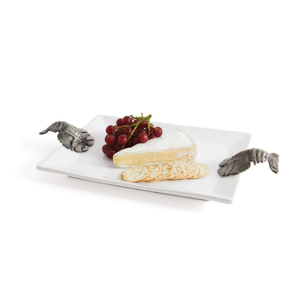 Sandbar Ceramic Platter by GO Home