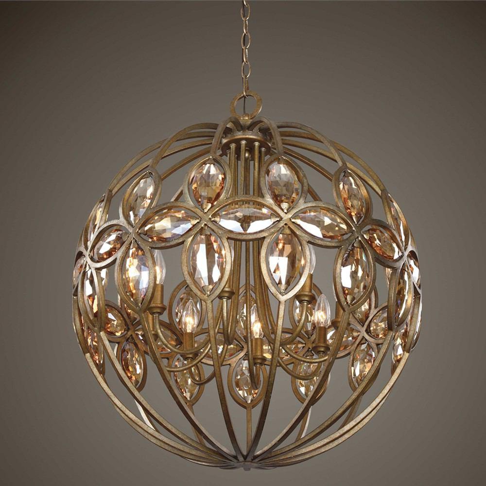 Uttermost Ambre 8 Lights Chandelier