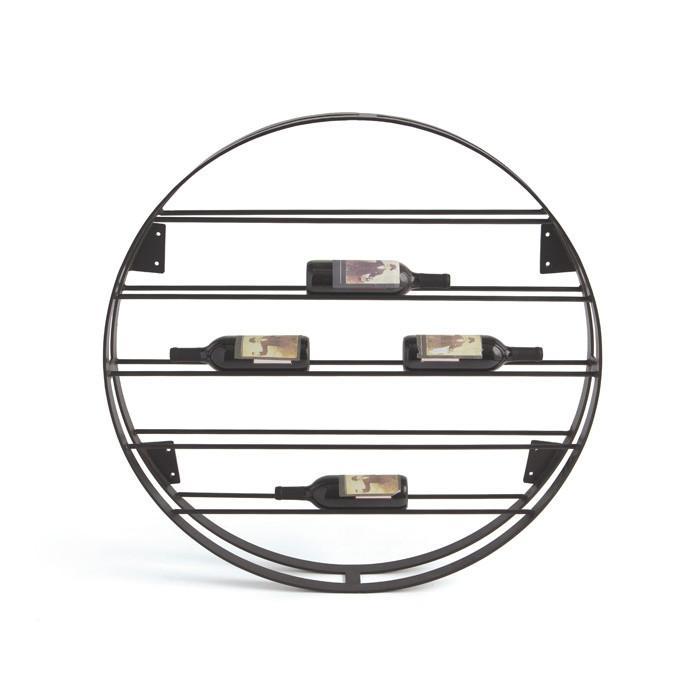 Round Ladder Wine Rack by GO Home