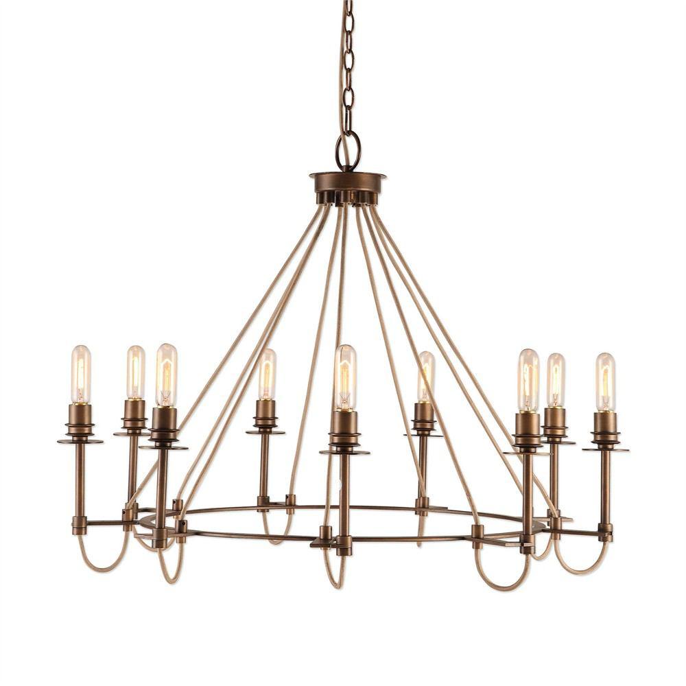 Uttermost Lyndhurst 9 Lights Chandelier