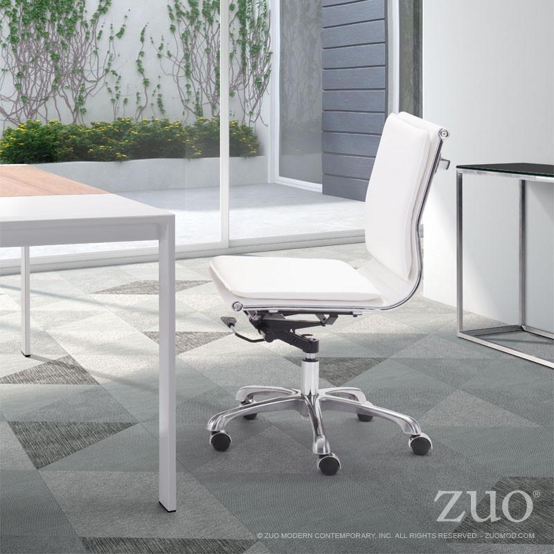 Zuo Lider Plus Armless Office Chair