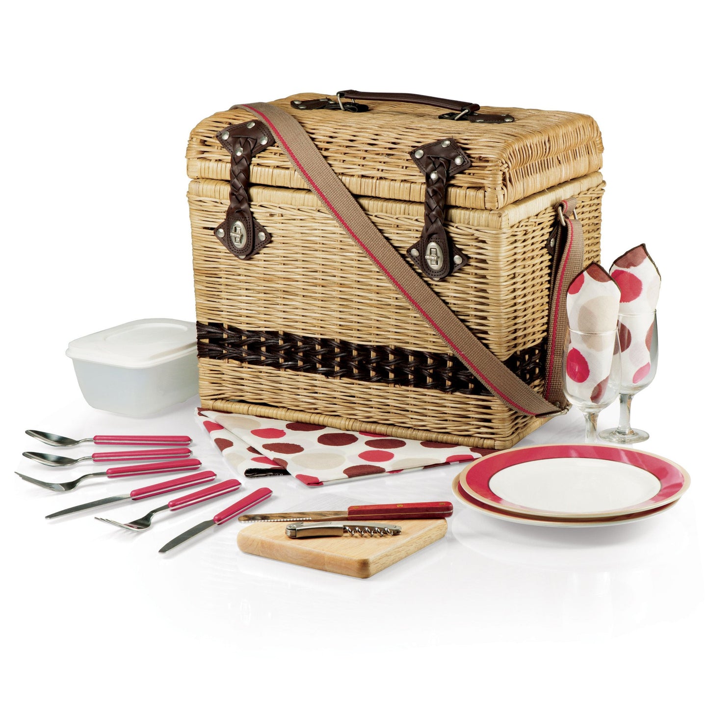 Picnic Time Yellowstone Picnic Basket - Set of 2