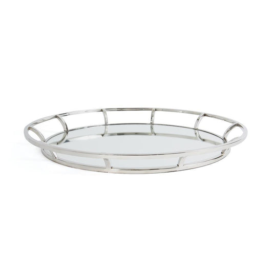 Clifford Round Mirror Tray by GO Home