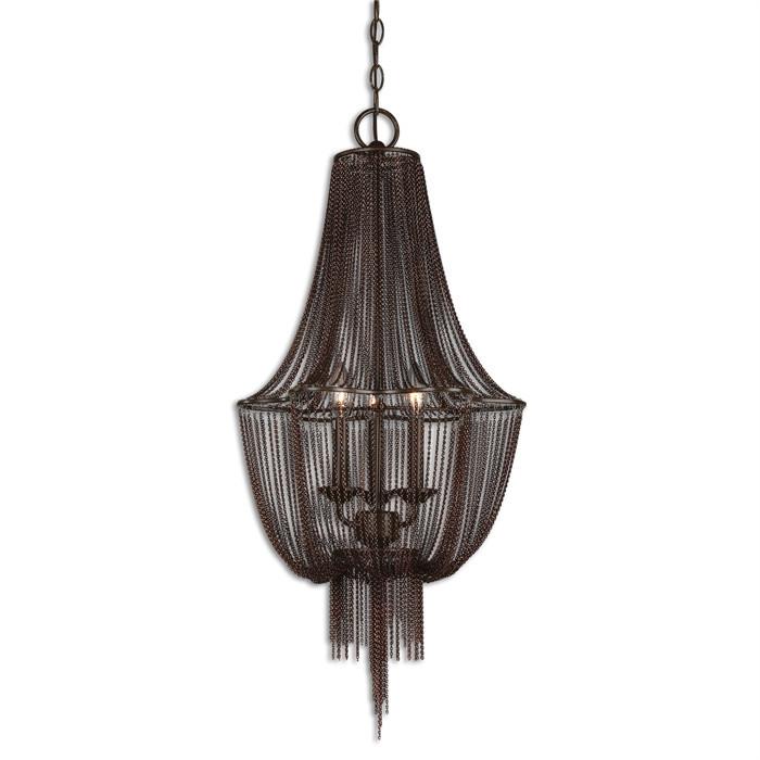 Uttermost Lezzeno 3 Lt Chandelier