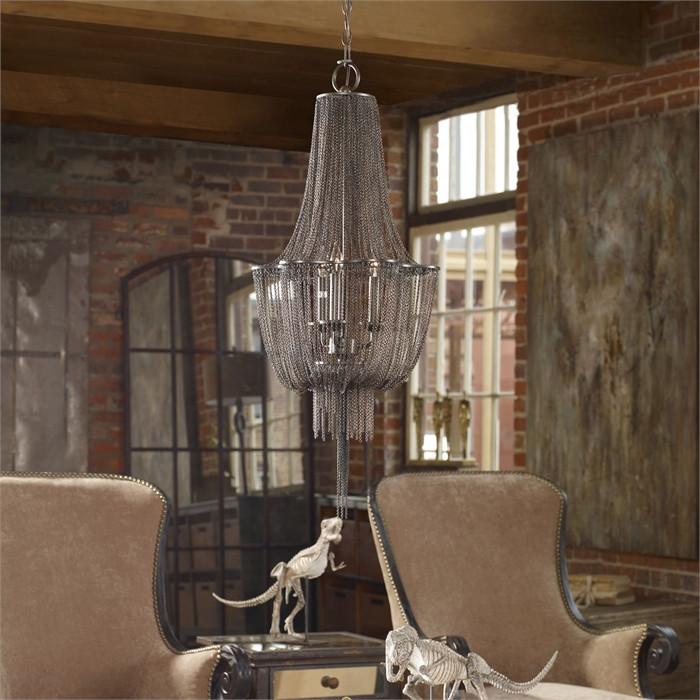 Uttermost Lezzeno 3 Lt Chandelier