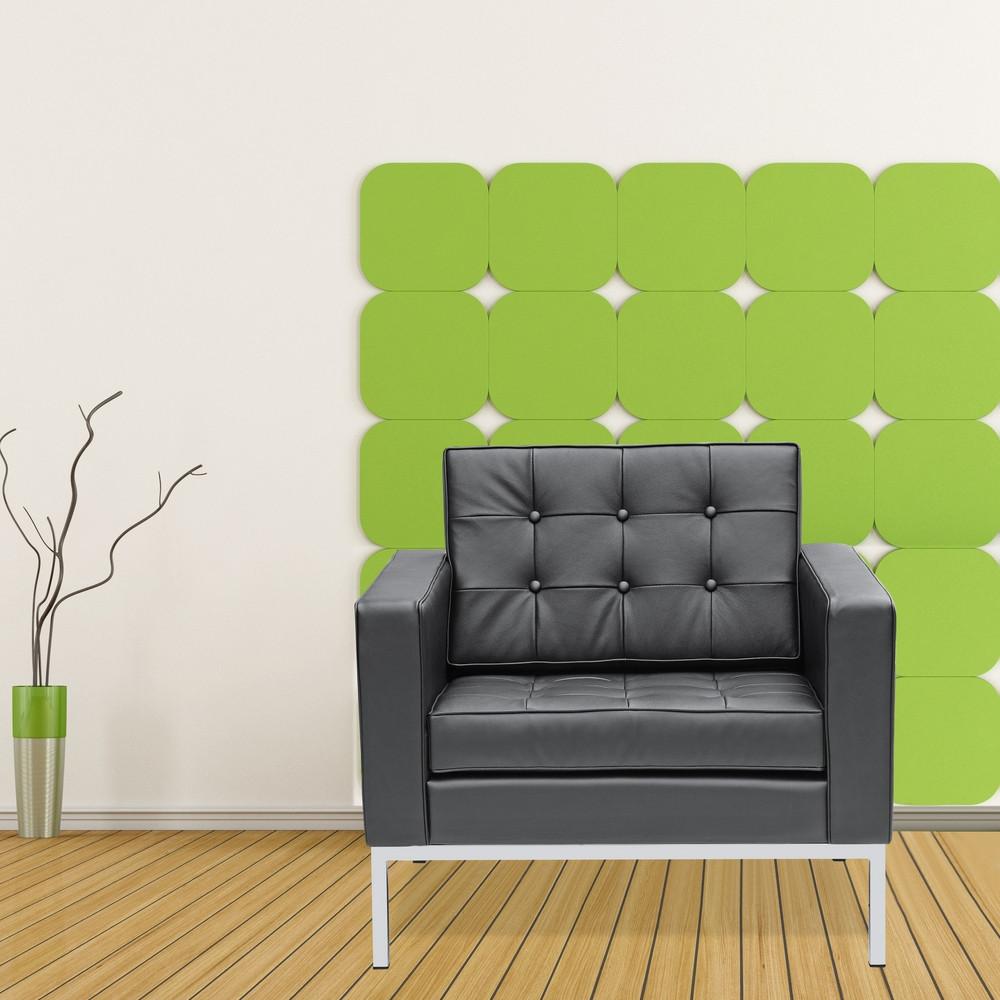 Fine Mod Imports Button Arm Chair in Leather