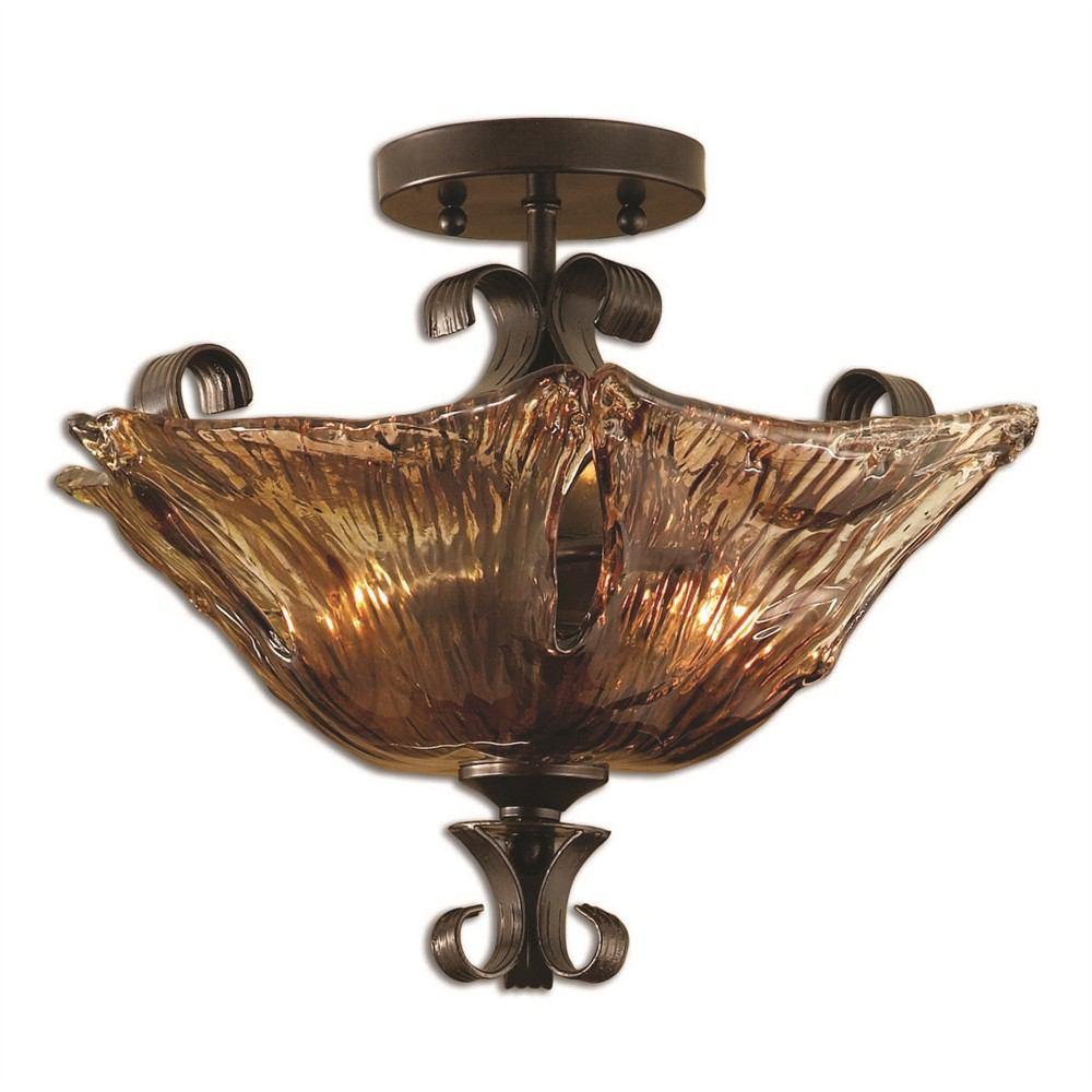 Uttermost Vetraio 2 Lights Semi Flush Mount