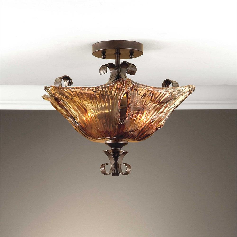 Uttermost Vetraio 2 Lights Semi Flush Mount