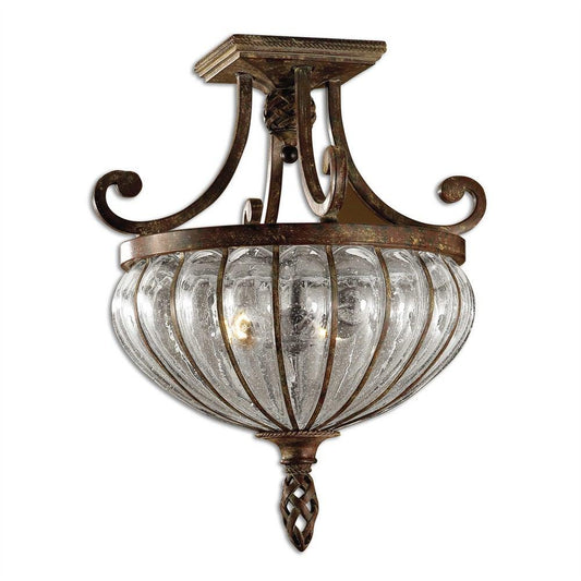 Uttermost Galeana 2 Lights Semi Flush Mount