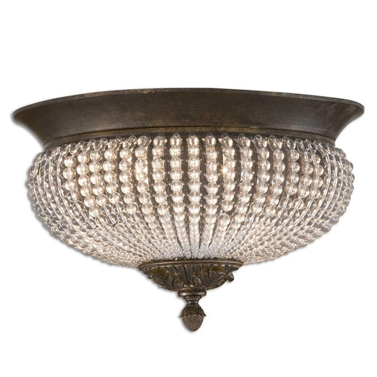 Uttermost Cristal De Lisbon Flush Mount