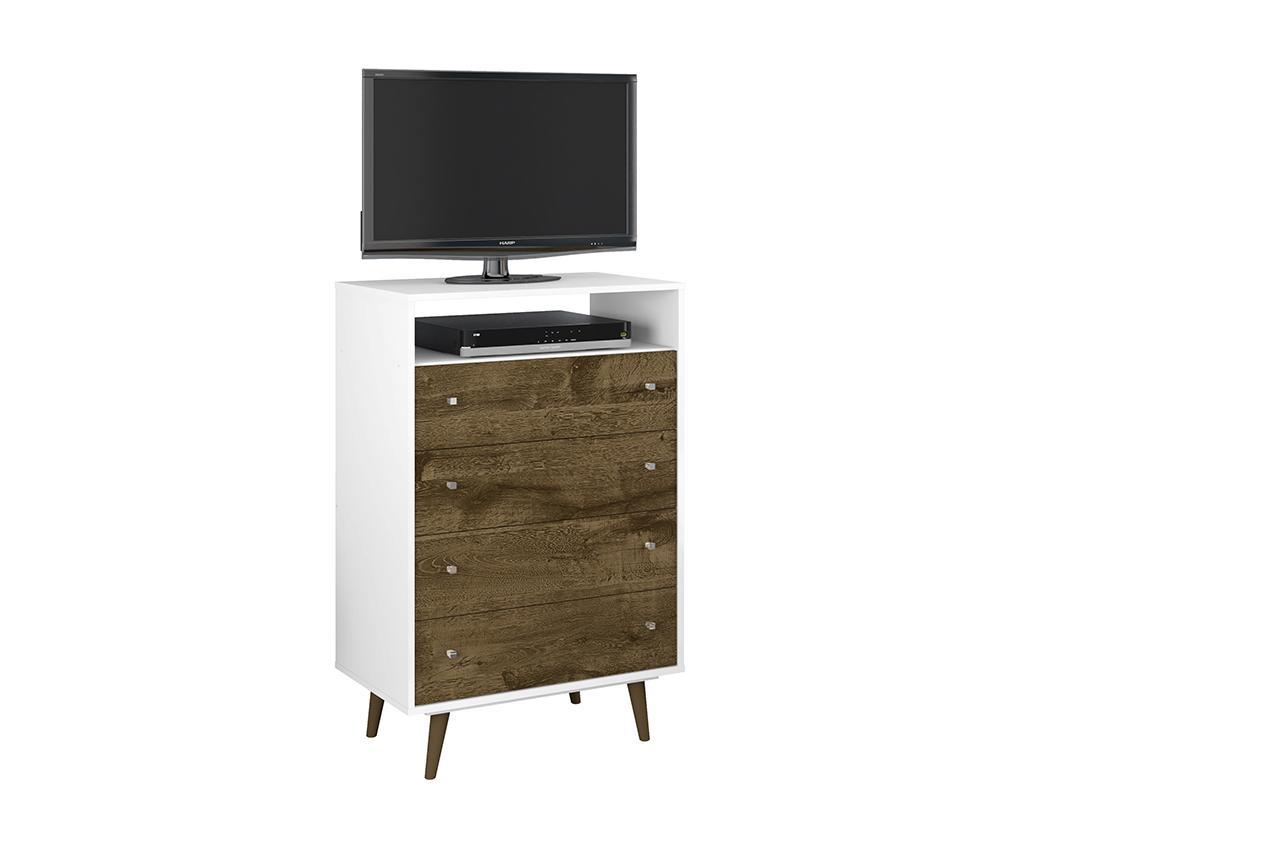 Manhattan Comfort Liberty 4-Drawer Dresser Chest