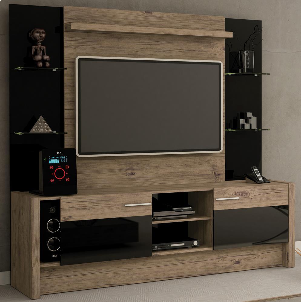 Manhattan Comfort Morning Side Freestanding Theater Entertainment Center - Modish Store