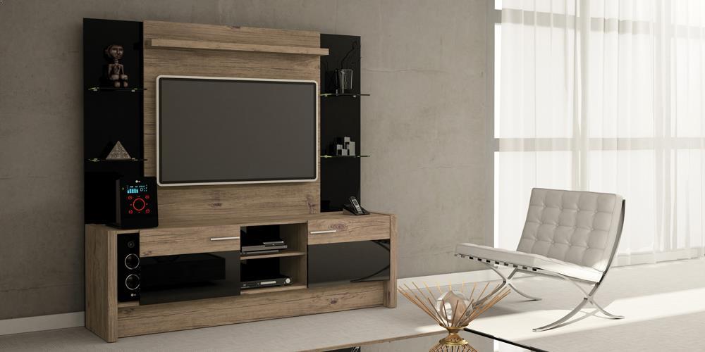 Manhattan Comfort Morning Side Freestanding Theater Entertainment Center - Modish Store