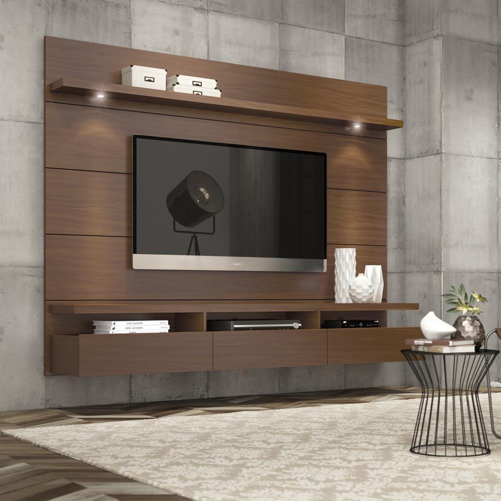Manhattan Comfort Cabrini 1.8 Floating Wall Theater Entertainment Center - Modish Store
