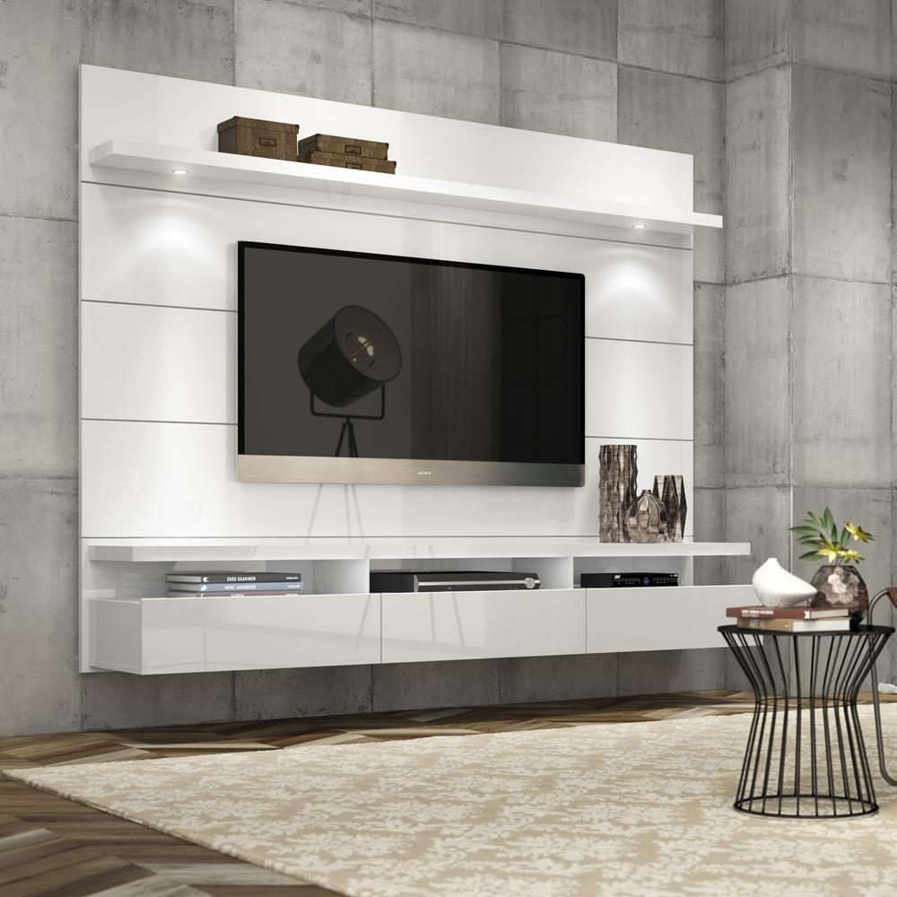 Manhattan Comfort Cabrini 1.8 Floating Wall Theater Entertainment Center - Modish Store
