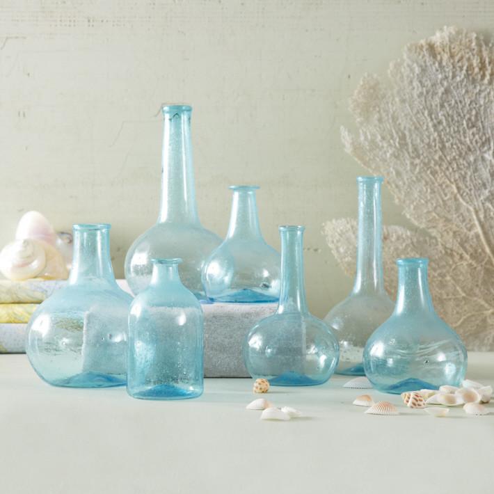 Two's Company S/7 Aquamarine Bottles