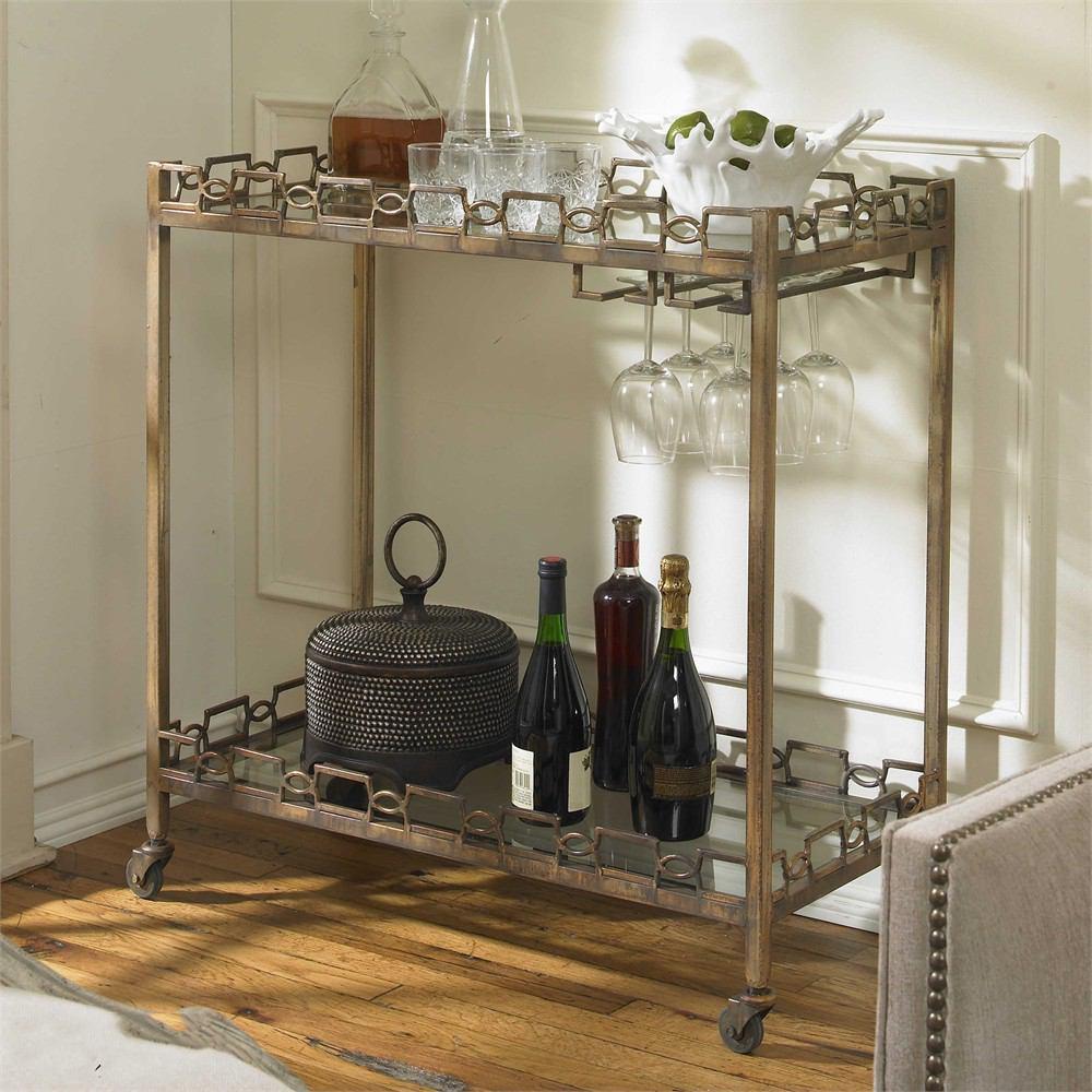 Uttermost Nicoline Serving Cart