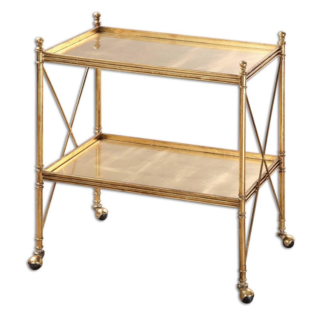 Uttermost Amaranto Serving Cart