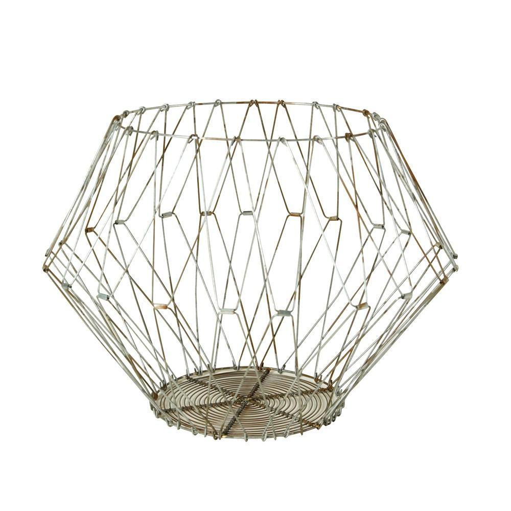 HomArt Edison Wire Basket - Natural