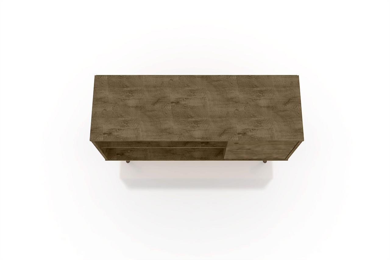 Manhattan Comfort Liberty 42.52" Mid Century - Modern TV Stand with 2 Shelves and 1 Door