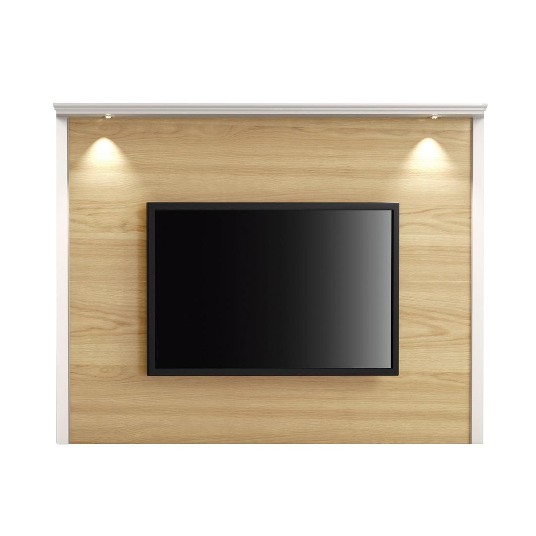 Manhattan Comfort Carder 85.43" TV Panel with Led Lights