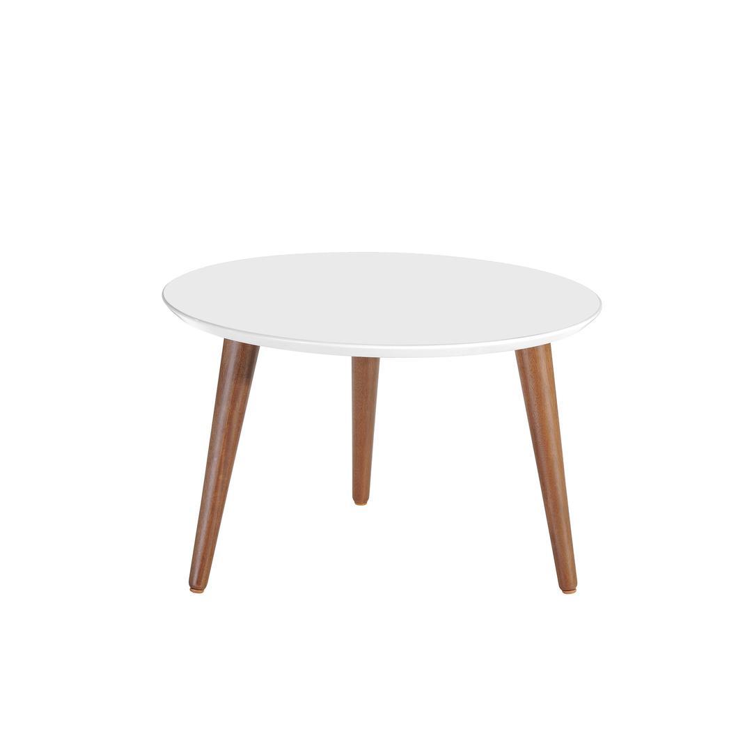 Manhattan Comfort Moore 23.62" Round Mid-High Coffee Table