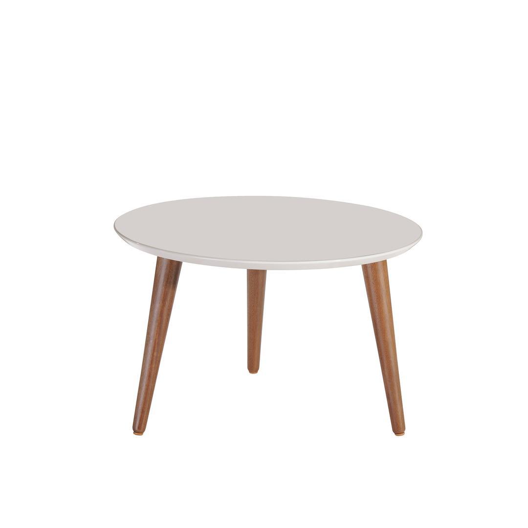 Manhattan Comfort Moore 23.62" Round Mid-High Coffee Table