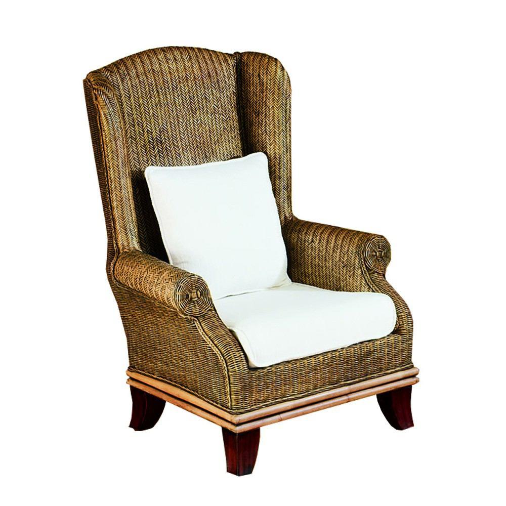 Padma's Plantation Bali Wing Chair