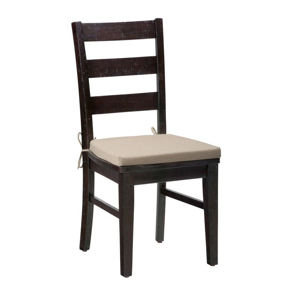 Jofran Prospect Creek Pine Three Rung Ladderback Chair