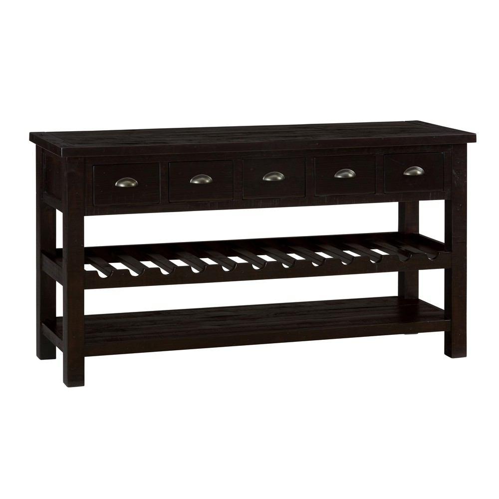 Jofran Prospect Creek Pine 60" Wine Rack/Server