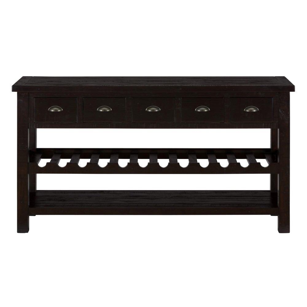 Jofran Prospect Creek Pine 60" Wine Rack/Server