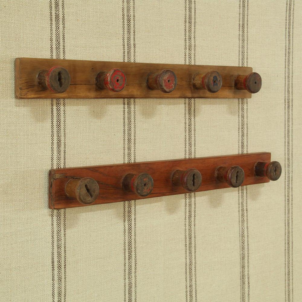 HomArt Piper Wood Spool Peg Rail - Feature Image