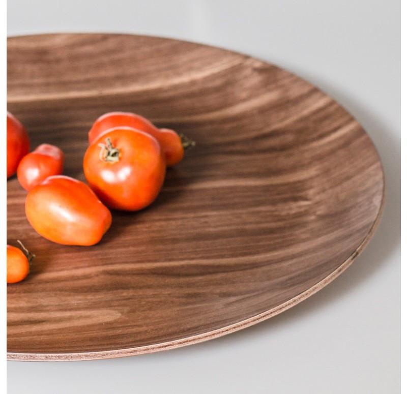 Gold Leaf Design Group Wood Round Tray
