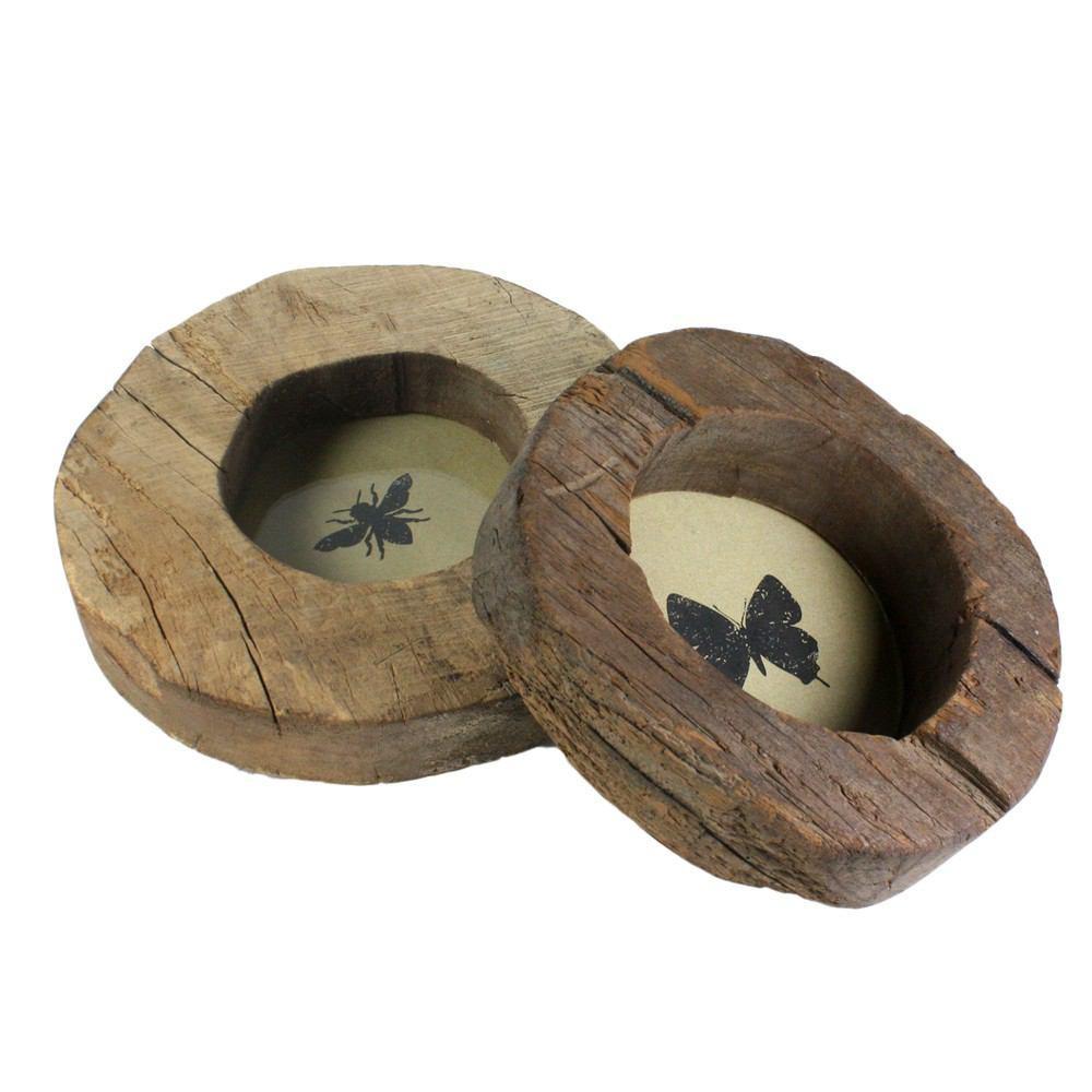 HomArt Wood Wheel Picture Frame - Set of 2