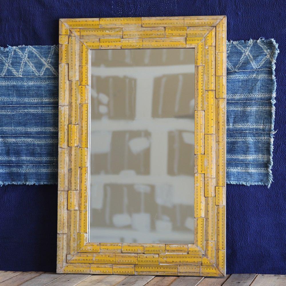 HomArt Wood Ruler Mirror - Rect - Feature Image