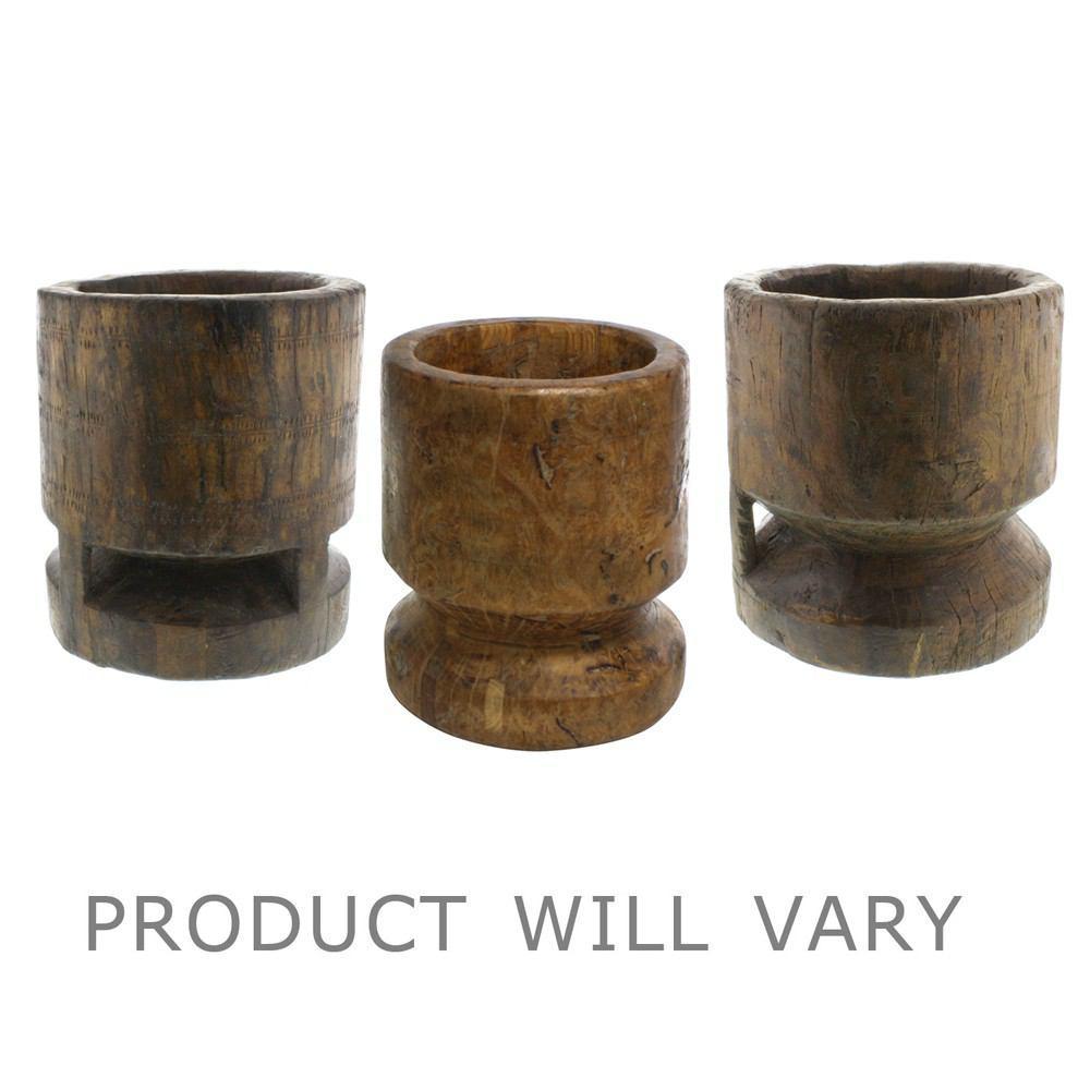 HomArt Reclaimed Wood Grain Mortar