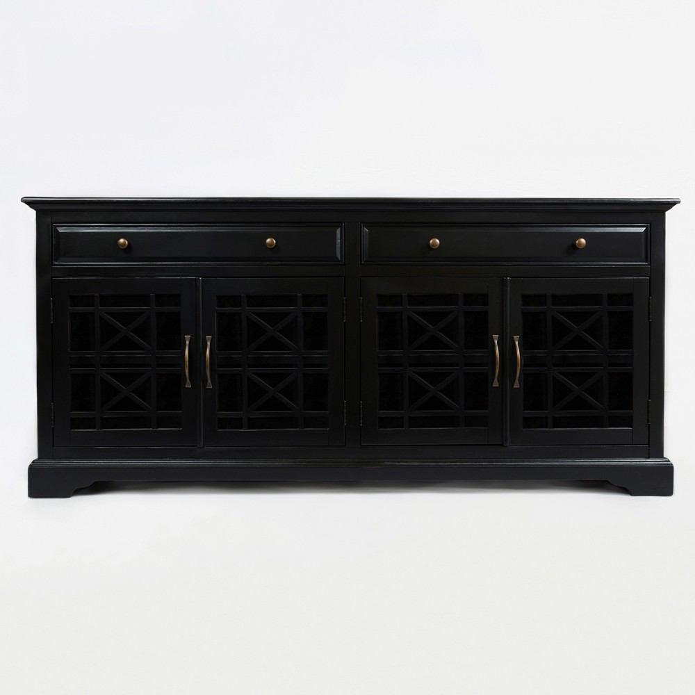 Jofran Craftsman Antique Black 70" Media Unit