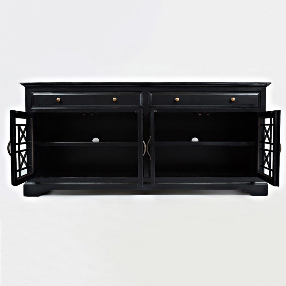 Jofran Craftsman Antique Black 70" Media Unit