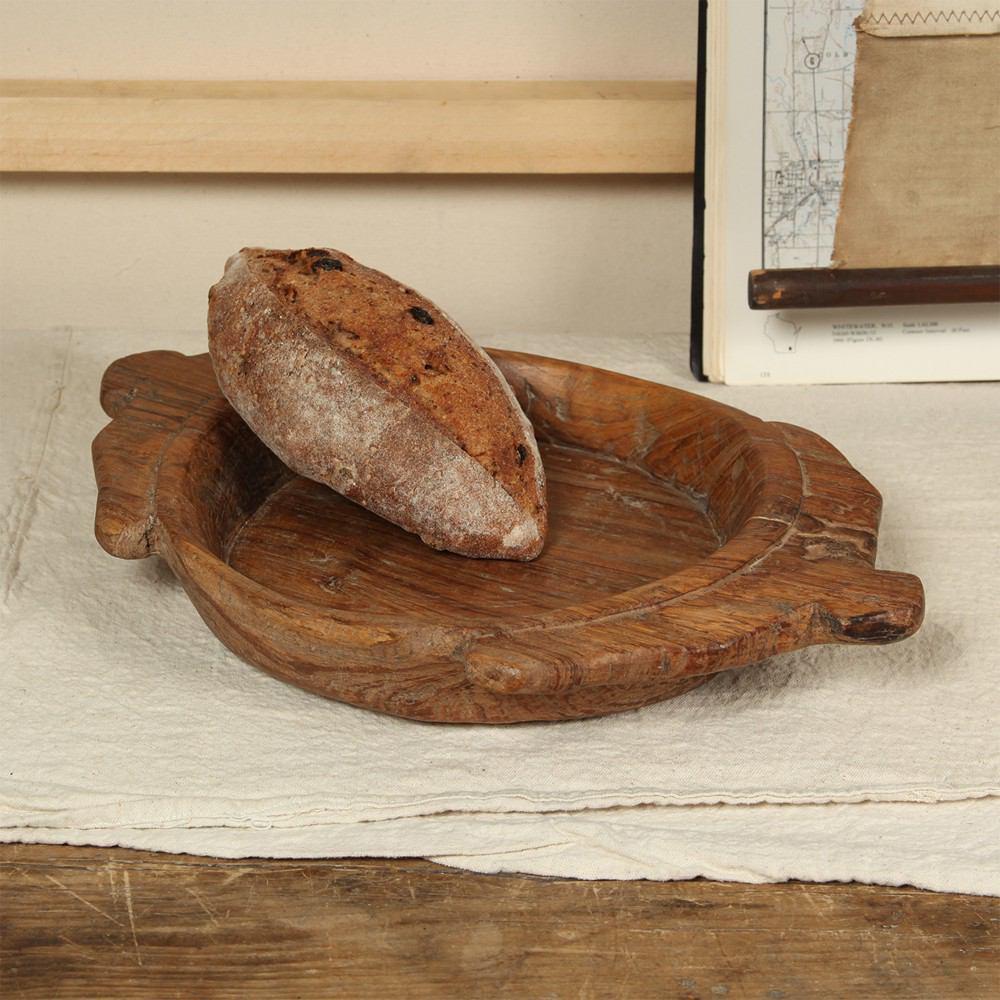 HomArt Salvaged Wood Dough Bowl - Small