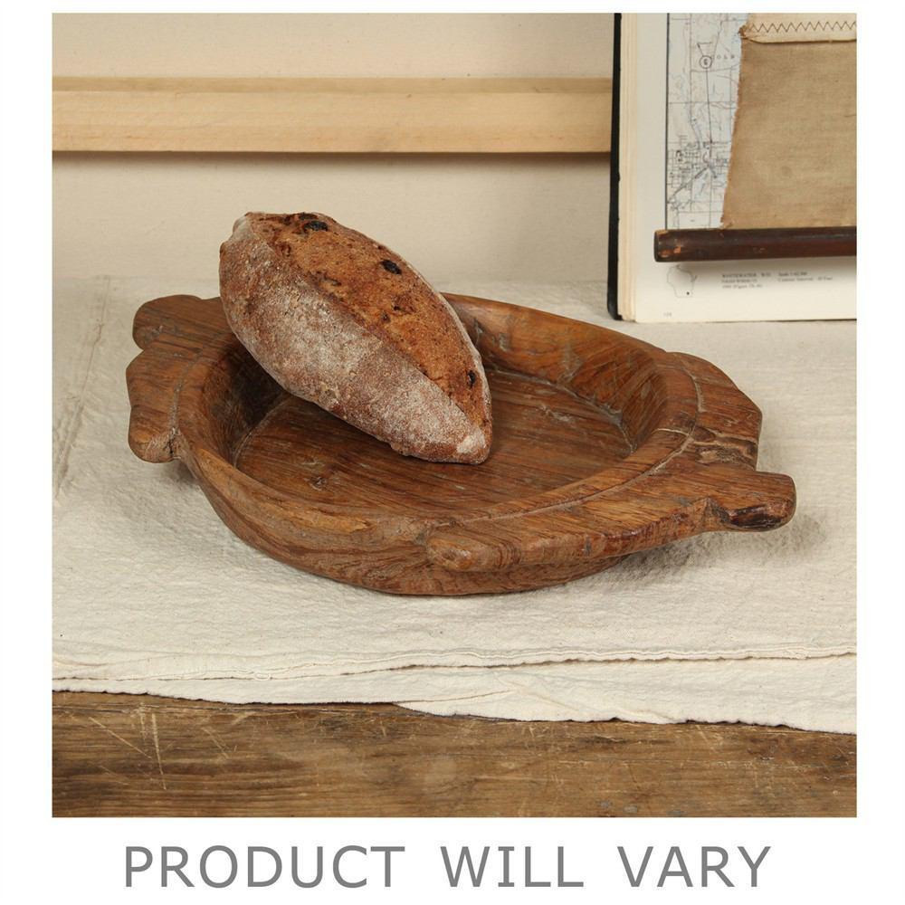 HomArt Salvaged Wood Dough Bowl - Small - Feature Image