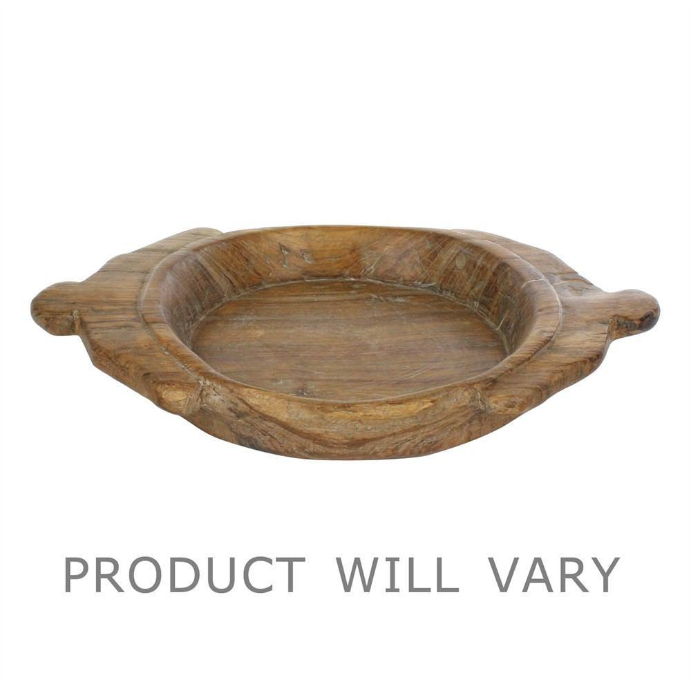 HomArt Salvaged Wood Dough Bowl - Small