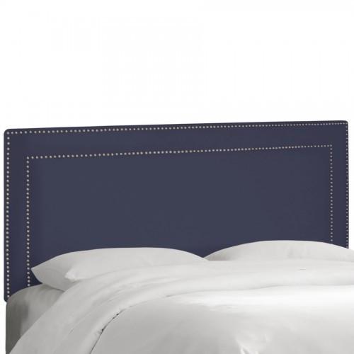 Skyline Furniture California King Nail Button Border Headboard