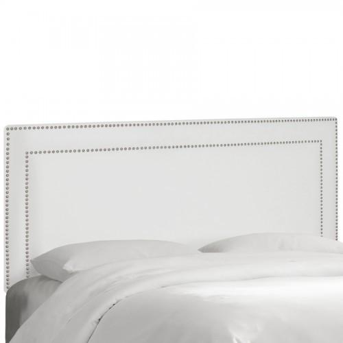 Skyline Furniture California King Nail Button Border Headboard