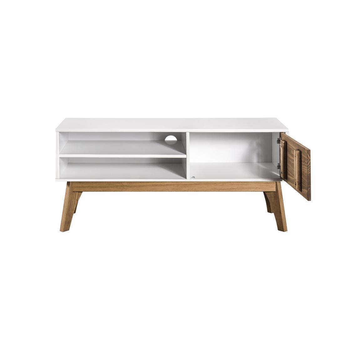 Manhattan Comfort Rustic Mid-Century Modern Jackie 43.3" TV Stand