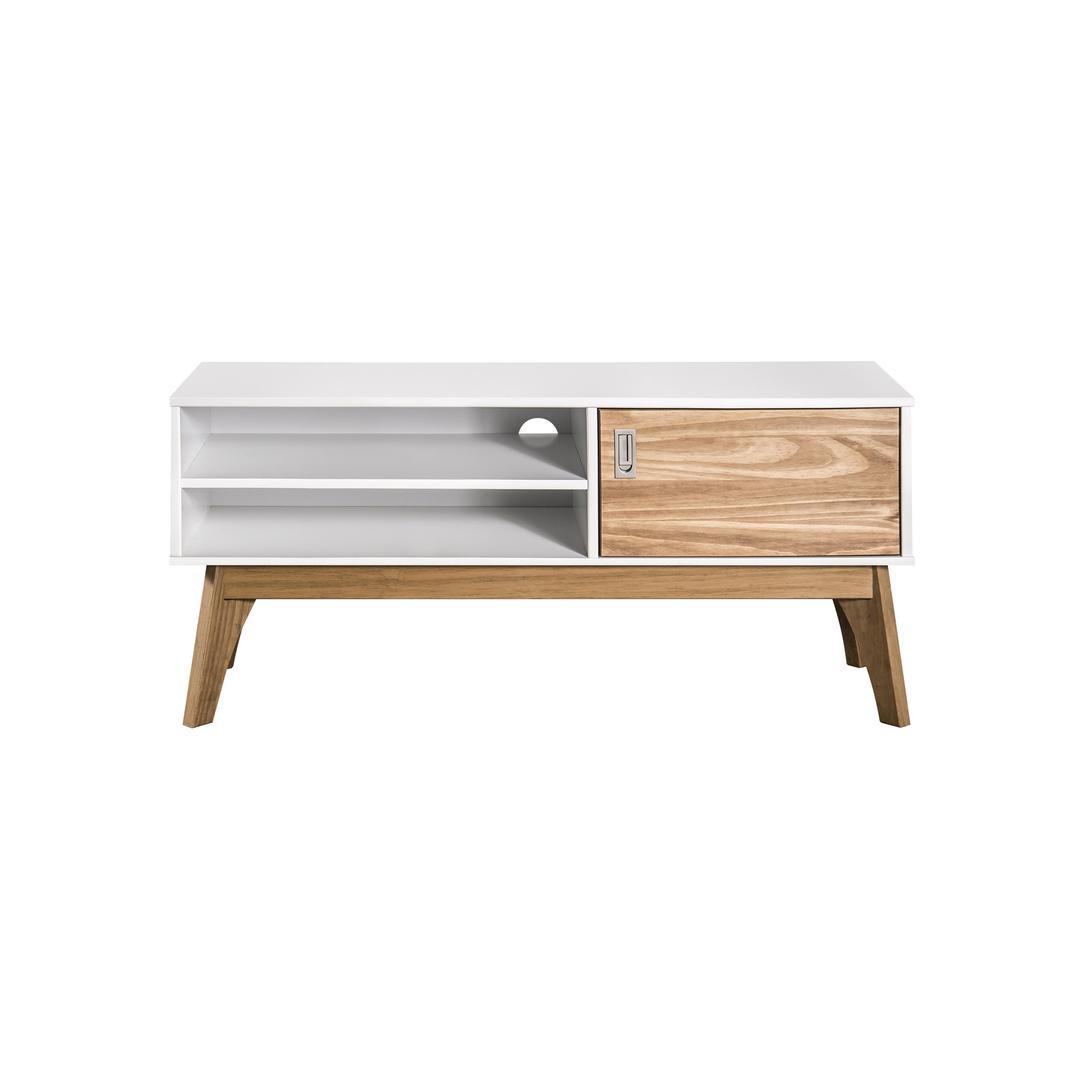 Manhattan Comfort Rustic Mid-Century Modern Jackie 43.3" TV Stand