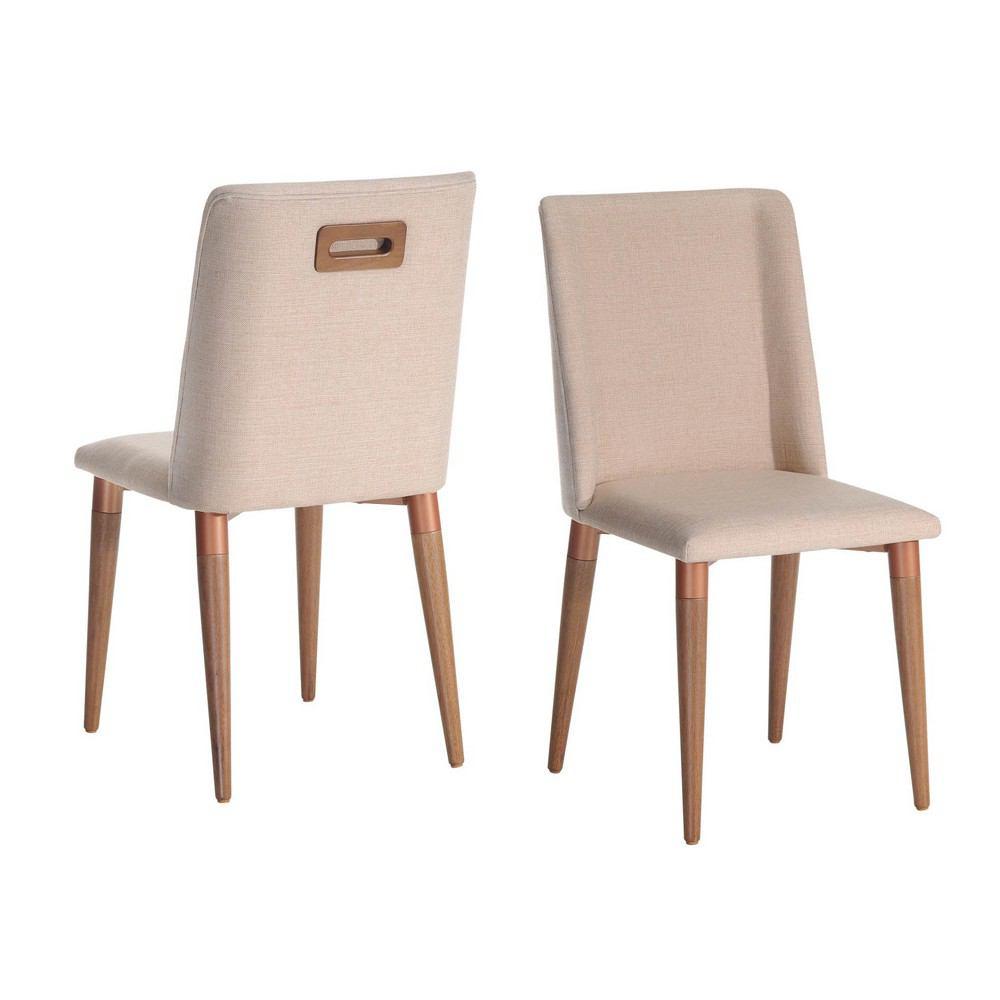 Manhattan Comfort 9-Piece Payson 82.67" and Tampa Dining Set with 8 Dining Chairs